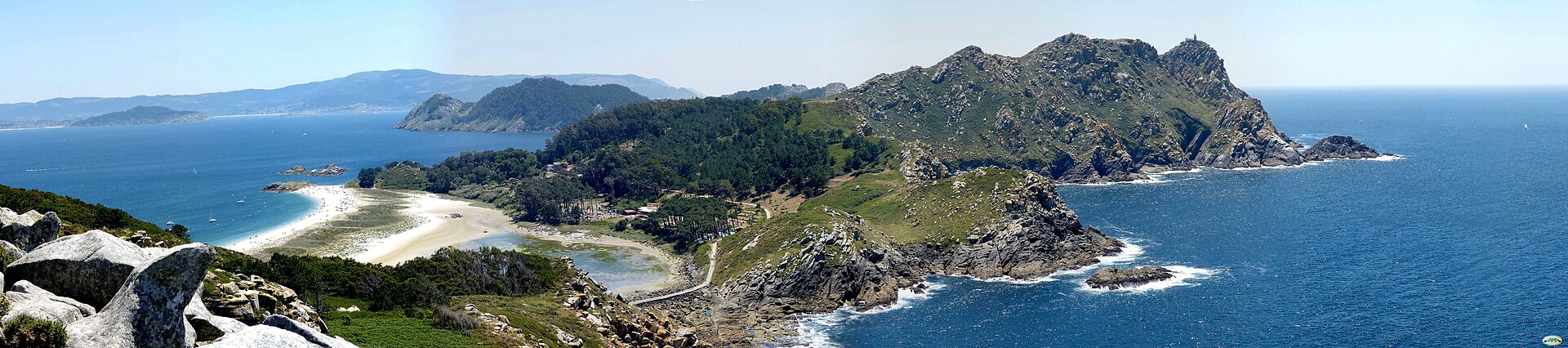 Panorámica de las Islas Cíes